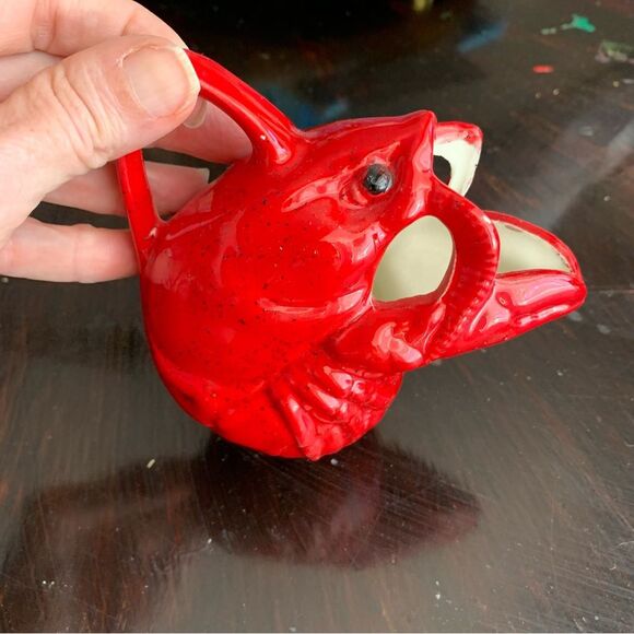 Coastal Kitchen Decor Bundle – Red Lobster & Crab Ceramic Serving Set - Picture 8 of 12